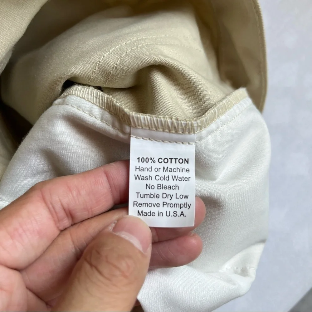Finery cream‎ ivory tan straight leg cropped pants